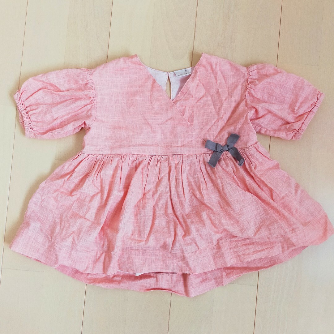 petit main(プティマイン)のpetit main　チュニック 90 キッズ/ベビー/マタニティのキッズ服女の子用(90cm~)(Tシャツ/カットソー)の商品写真