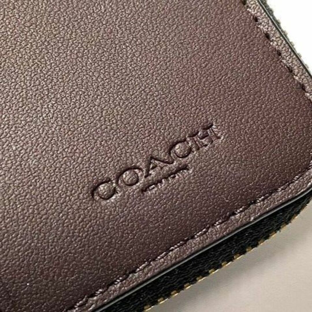 COACH(コーチ)のCOACH　コーチ　ラウンドファスナー　財布　PVC　CE202 レディースのファッション小物(財布)の商品写真