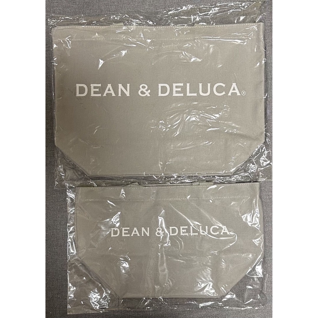 DEAN & DELUCA(ディーンアンドデルーカ)のDEAN&DELUCA☆2点セット☆バッグ☆グレー レディースのバッグ(トートバッグ)の商品写真