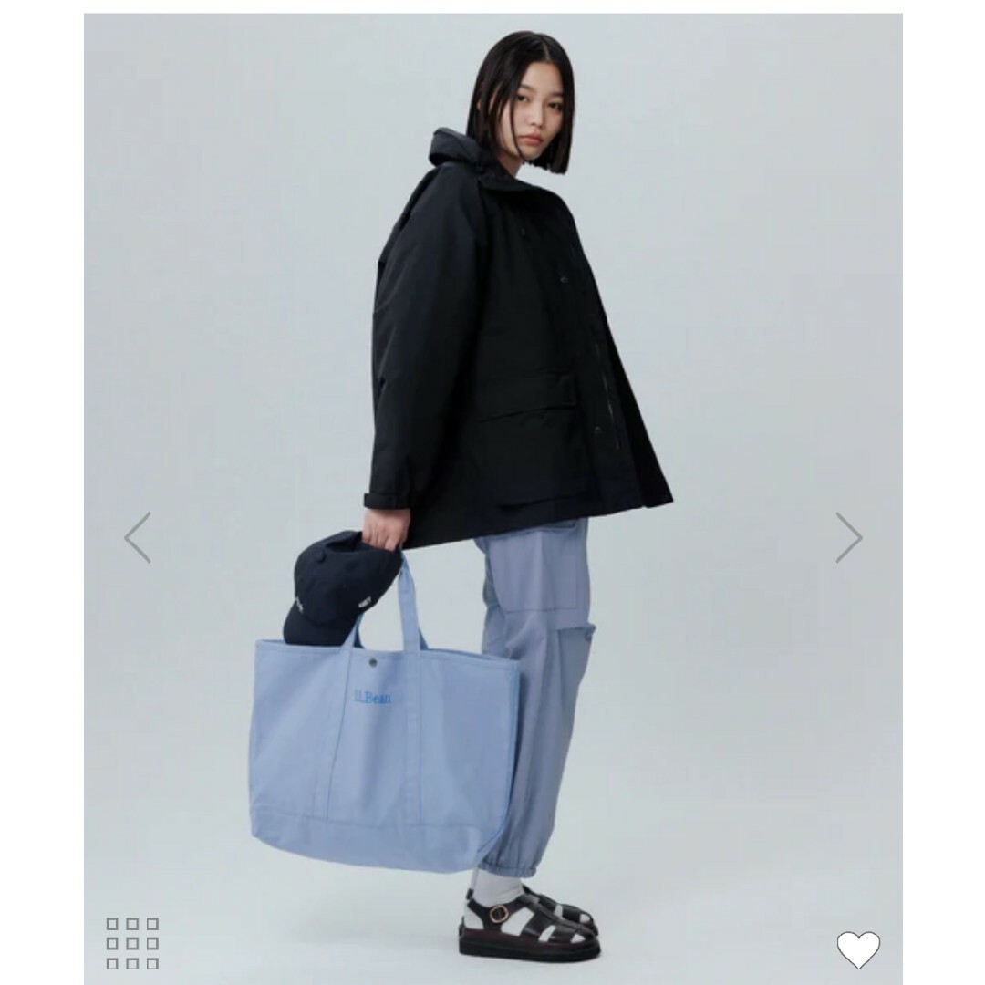 L.L.Bean(エルエルビーン)の【L.L.Bean for SALON】別注Grocery Tote レディースのバッグ(トートバッグ)の商品写真