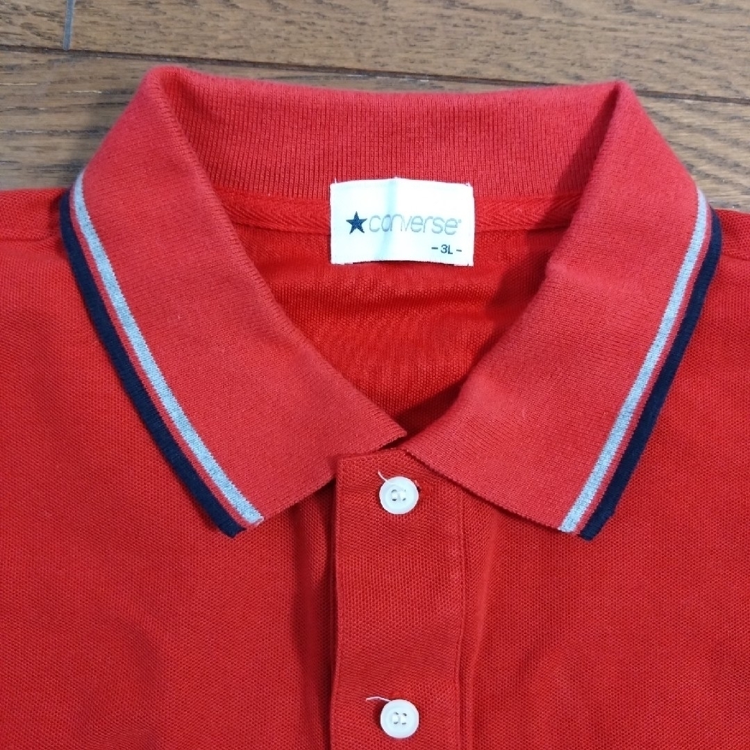 CONVERSE(コンバース)の【新品未使用】コンバース ポロシャツ  3 L  ビッグサイズ メンズのトップス(ポロシャツ)の商品写真