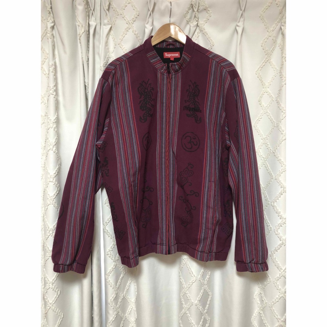 supreme Woven Striped Batik Jacket