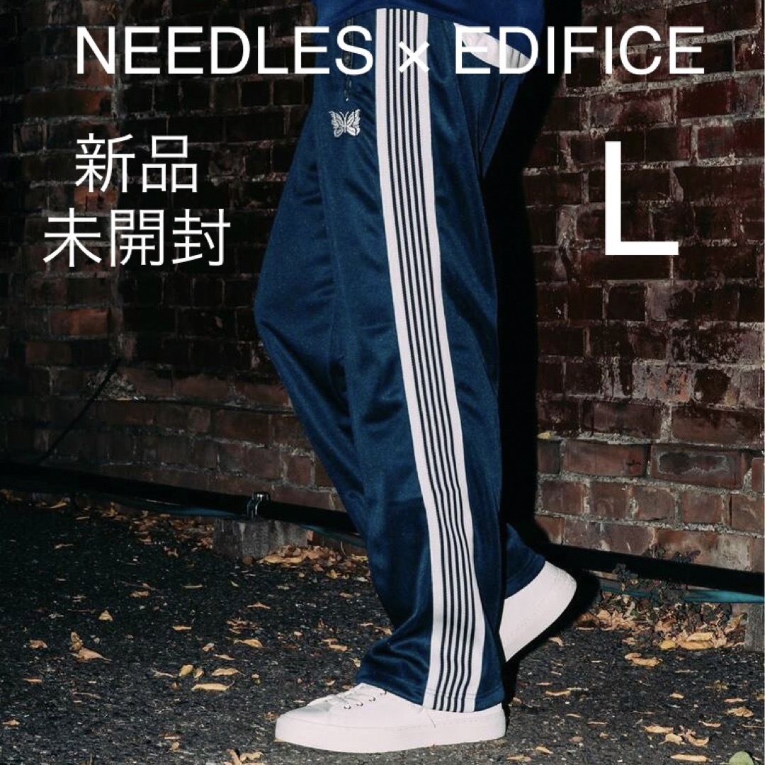 Needles(ニードルス)のNEEDLES ニードルズ トラックパンツ ポリスムース L  メンズのパンツ(その他)の商品写真