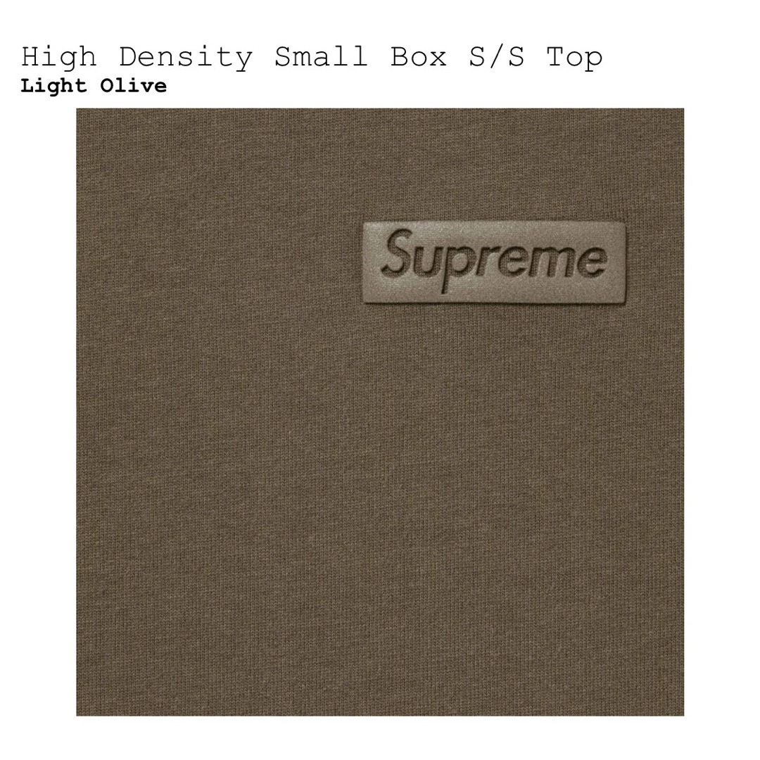High Density Small Box S/S Top　オリーブ2XL