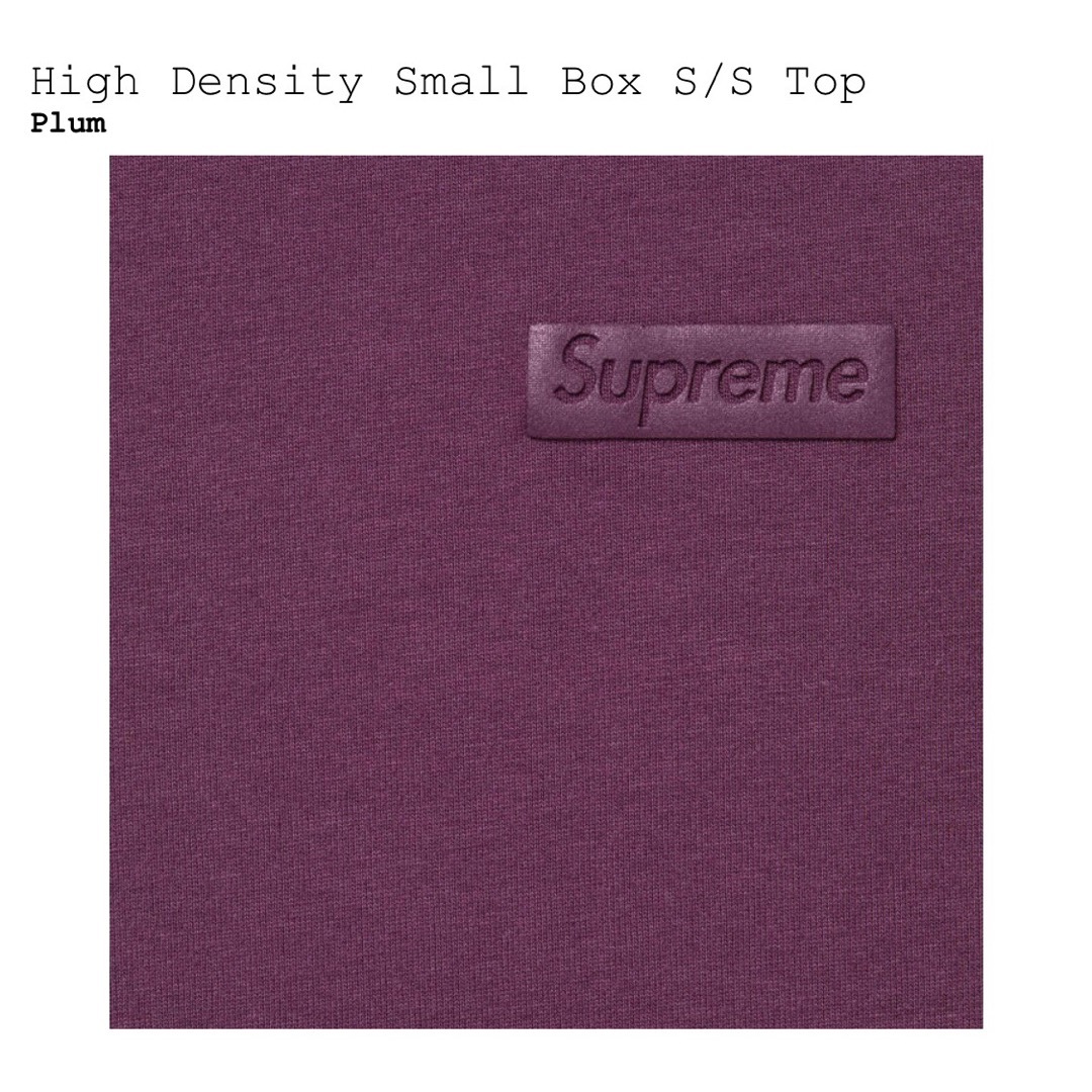 High Density Small Box S/S Top　プラム2XL