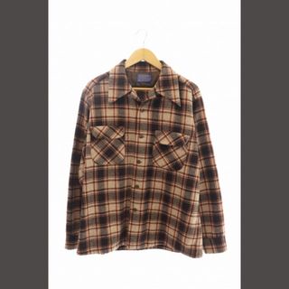 ペンドルトン(PENDLETON)のペンドルトン PENDLETON 70s チェック ウール 長袖 開襟 シャツ(シャツ)