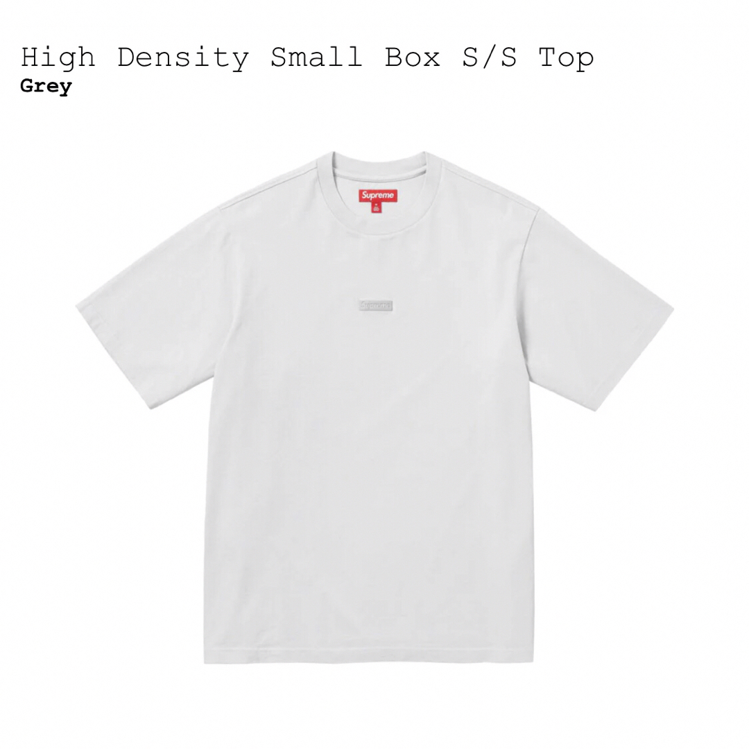 High Density Small Box S/S Top　グレーXLメンズ