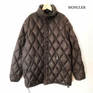 モンクレール MONCLER ジャケット 茶タグ ダウン ジップアップ メンズ コート アウター 0(XS相当) ブラウン