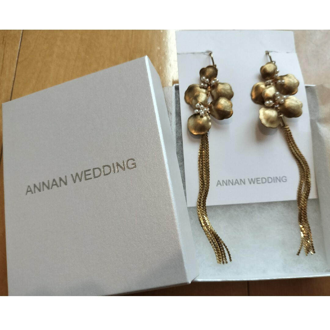タッセルイヤリング_ANNAN WEDDING レディースのアクセサリー(イヤリング)の商品写真