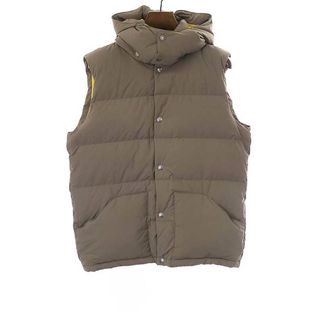 ザノースフェイス(THE NORTH FACE)のTHE NORTH FACE ザノースフェイス CAMP SIERRA VEST キャンプシェラベスト ブラウン XL(ダウンベスト)