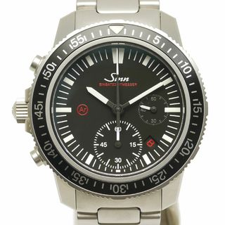 シン(SINN)のジン EZM13.1 メンズ オートマ ダイバーズウォッチ ステンレス 美品(腕時計(アナログ))