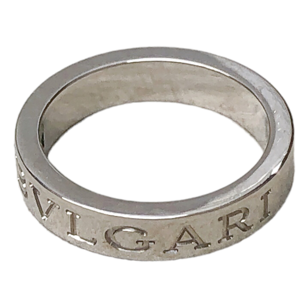 BVLGARI(ブルガリ)の　ブルガリ BVLGARI ダブルロゴリング K18ホワイトゴールド K18WG ジュエリー レディースのアクセサリー(リング(指輪))の商品写真