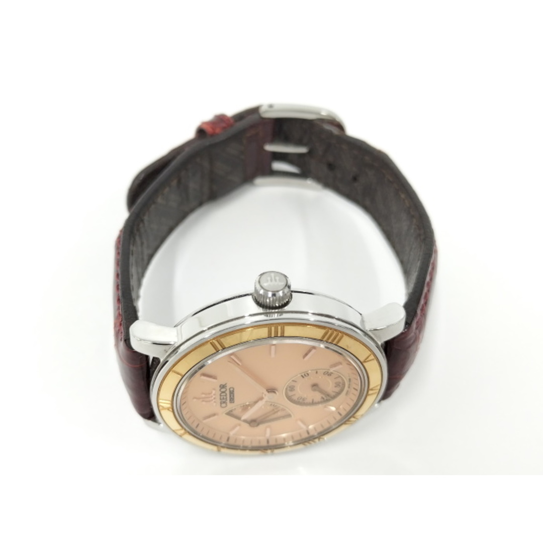 SEIKO - SEIKO クレドール パワーリザーブ スモールセコンド SEIKO - SEIKO クレドール パワーリザーブ スモールセコンド