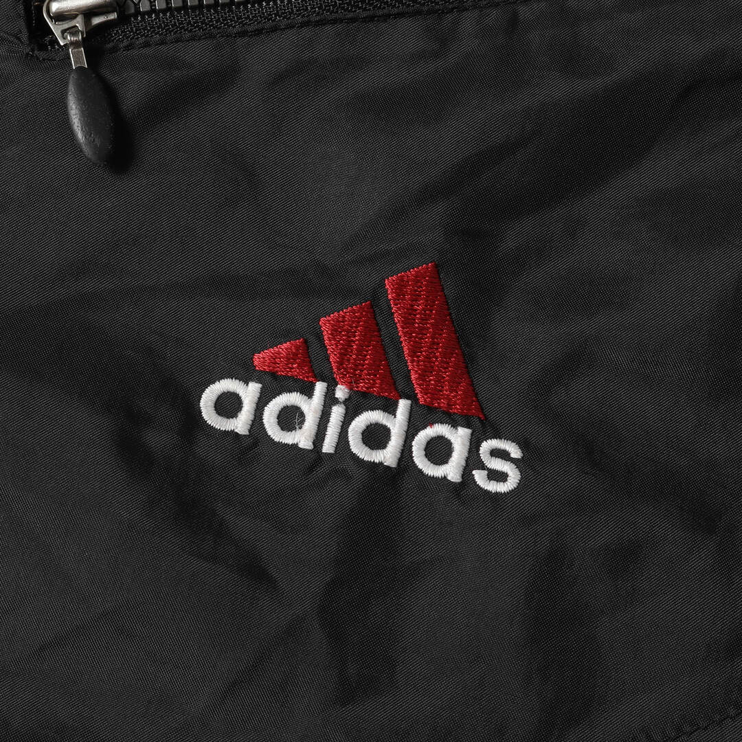 90s パフォーマンスロゴ『adidas×デサント製』カラーブラック×レッド