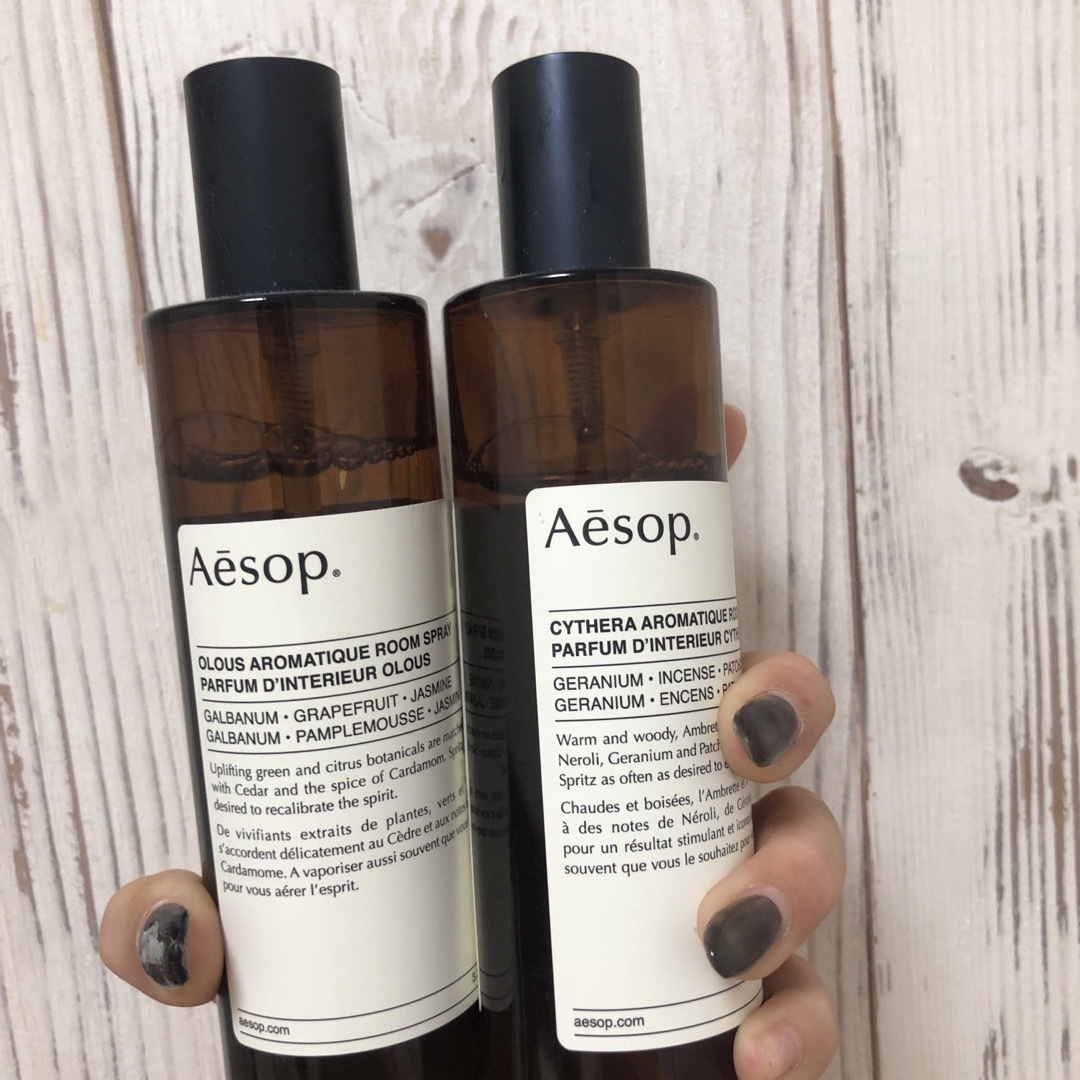 Aesop(イソップ)のイソップ　ルームスプレー　2本セット コスメ/美容のリラクゼーション(アロマスプレー)の商品写真