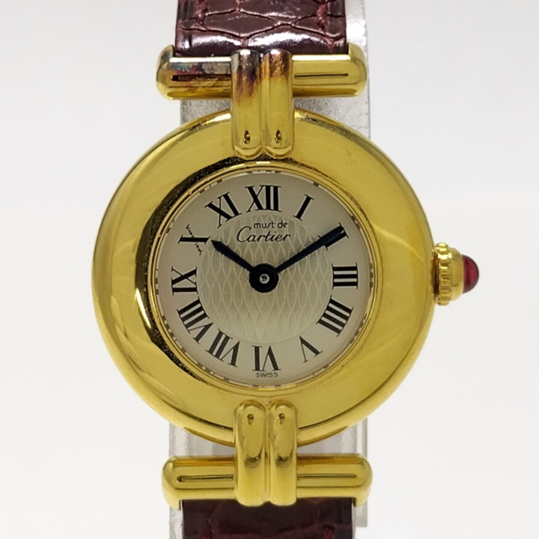 Cartier マスト コリゼ ベルメイユ レディース 腕時計 クオーツ