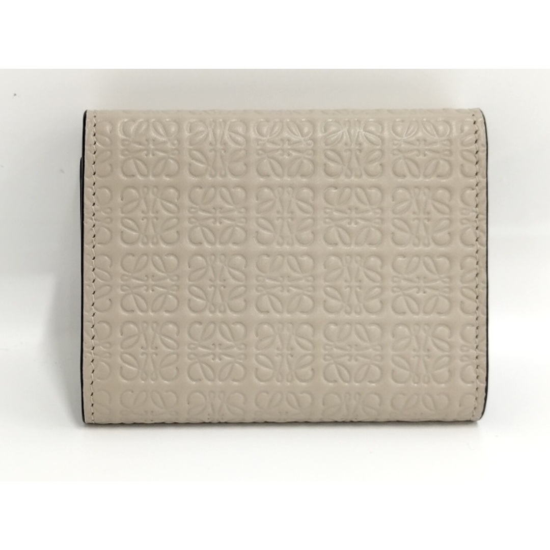 LOEWE(ロエベ)のLOEWE アナグラム トライフォールドウォレット 三つ折り財布 レザー レディースのファッション小物(財布)の商品写真