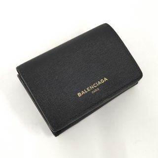 バレンシアガ(Balenciaga)のBALENCIAGA エッセンシャル 三つ折りコンパクトウォレット レザー(財布)