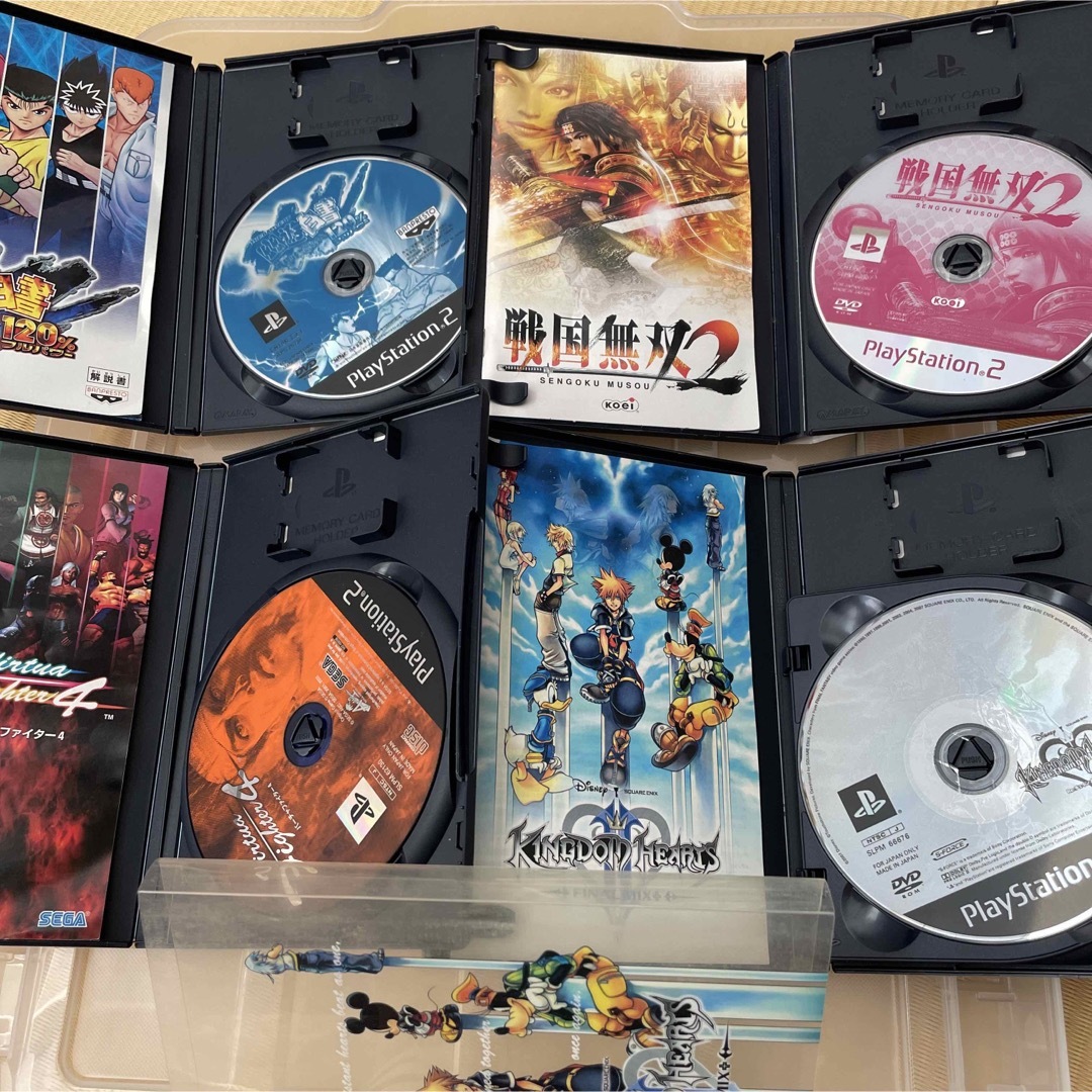 PS2ソフトセット エンタメ/ホビーのゲームソフト/ゲーム機本体(家庭用ゲームソフト)の商品写真