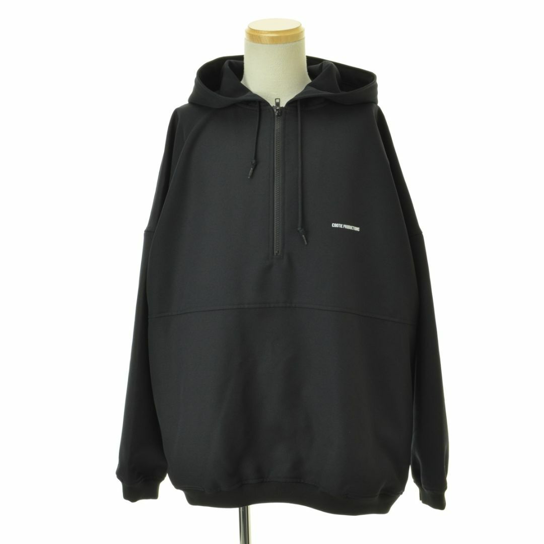 【COOTIE】Polyester Twill Half Zip Hoodie