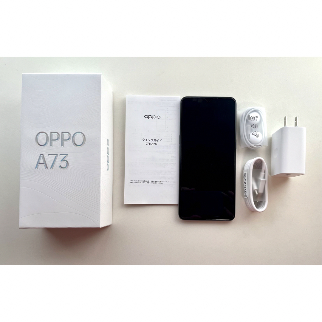 OPPO - 楽天モバイル OPPO A73 楽天版 64GB ネービーブルー ZKVE200の
