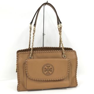 トリーバーチ(Tory Burch)のTORY BURCH チェーントートバッグ レザー ブラウン(トートバッグ)