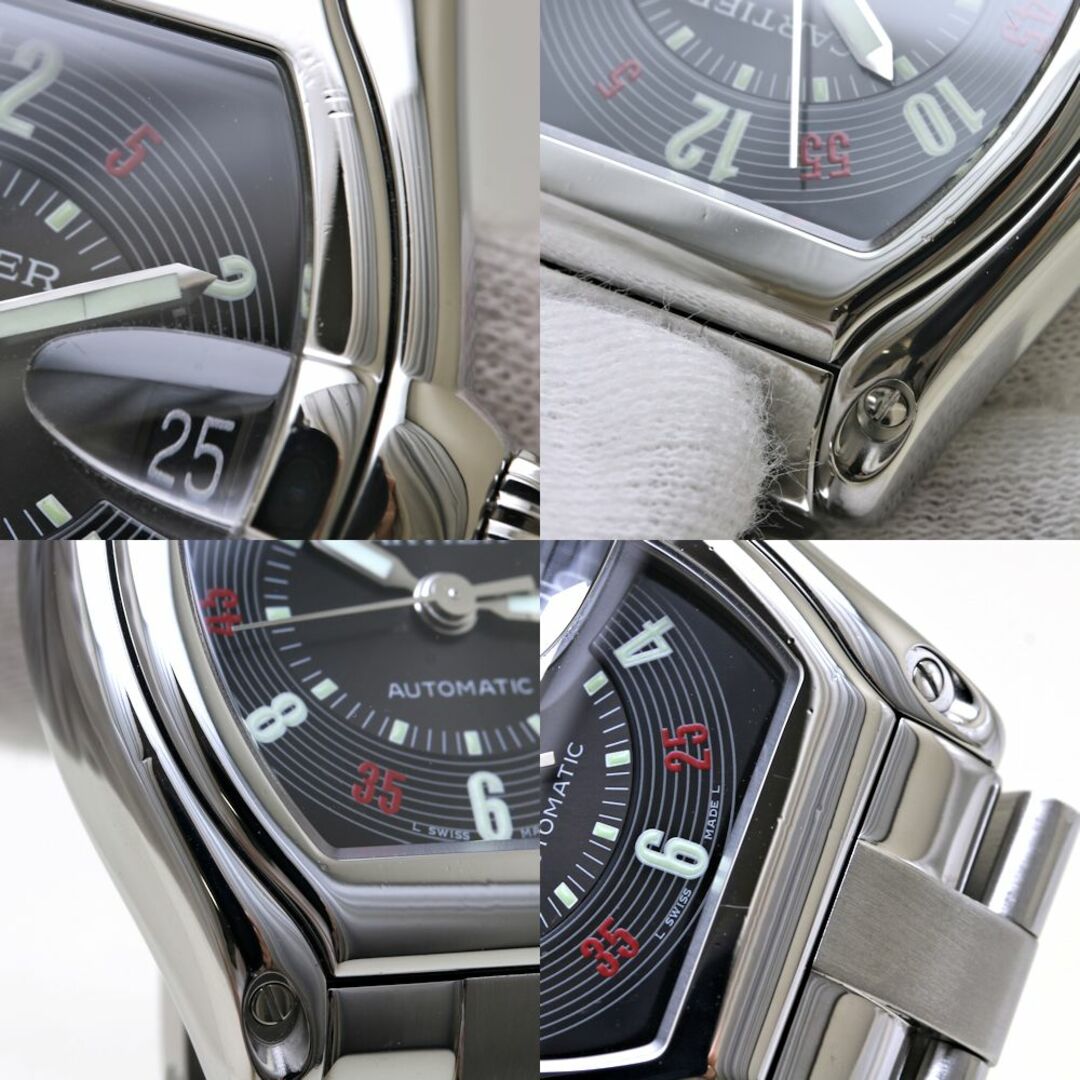 CARTIER カルティエ ロードスターLM W62002V3【磨き済】ステンレススチール メンズ /39126【腕時計】