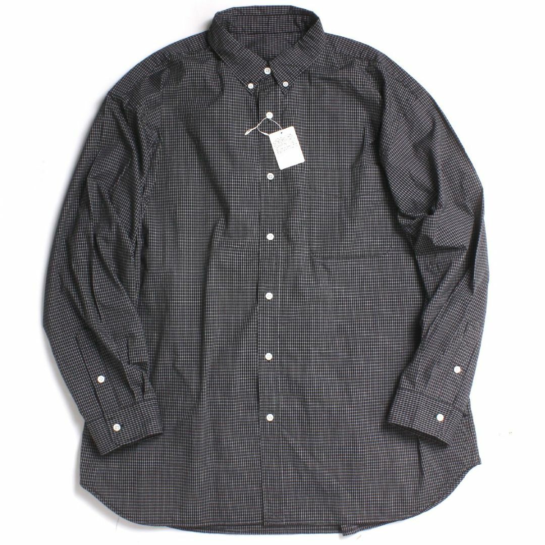 SSZ MIN-NANO SHIRT BLACK CHECK L ミンナノ