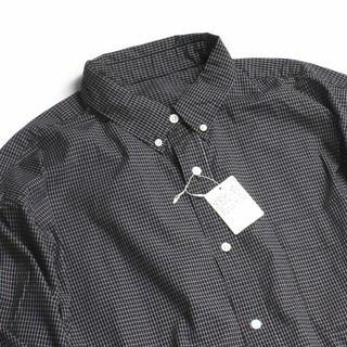 BEAMS   SSZ MIN NANO SHIRT BLACK CHECK L ミンナノの通販