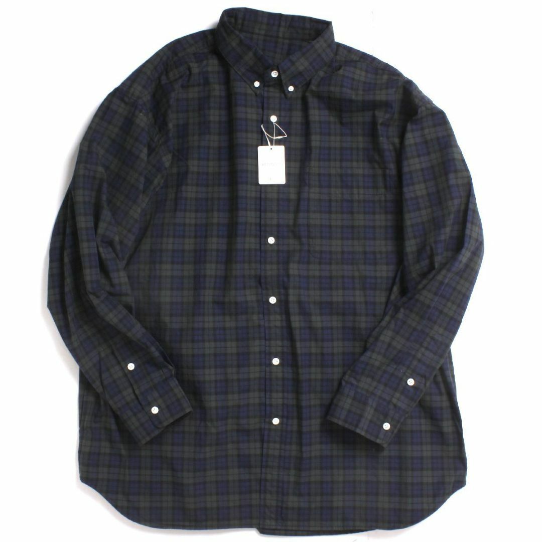 SSZ MIN-NANO SHIRT BLACK CHECK L ミンナノ