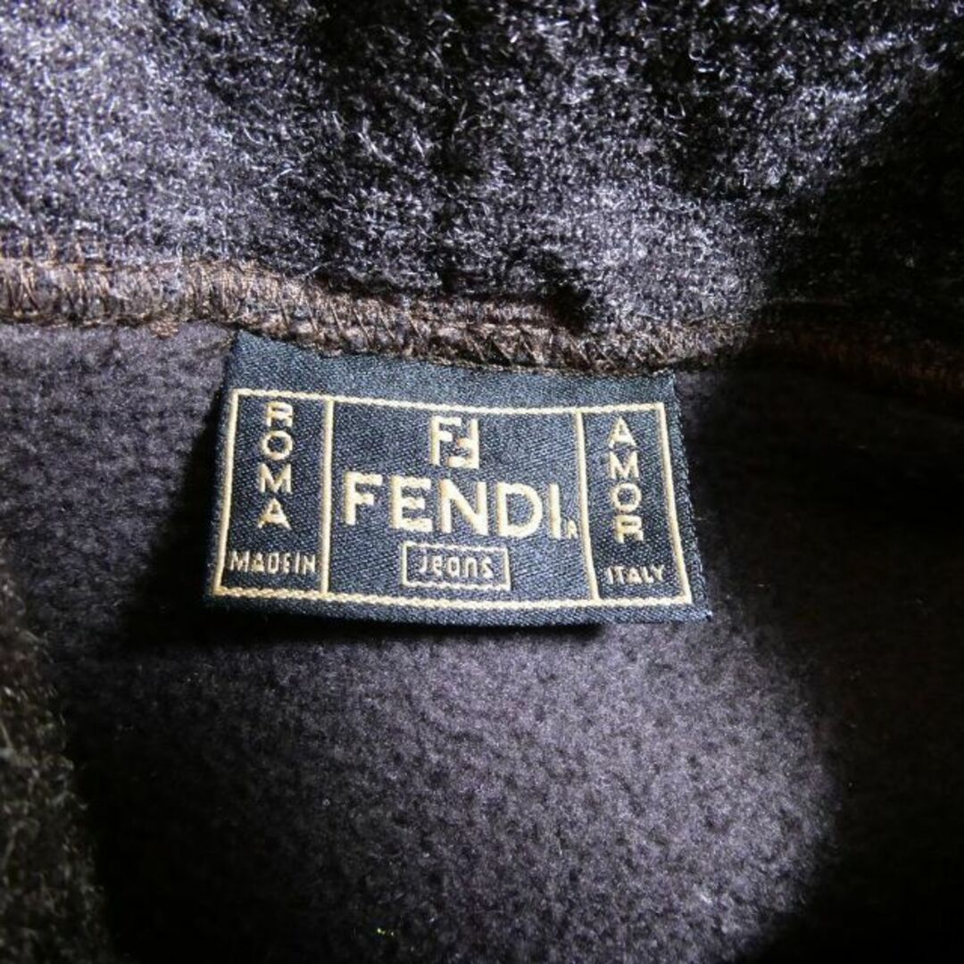 美品 FENDI 肩ロゴ タートルネック ニット セーター プルオーバー