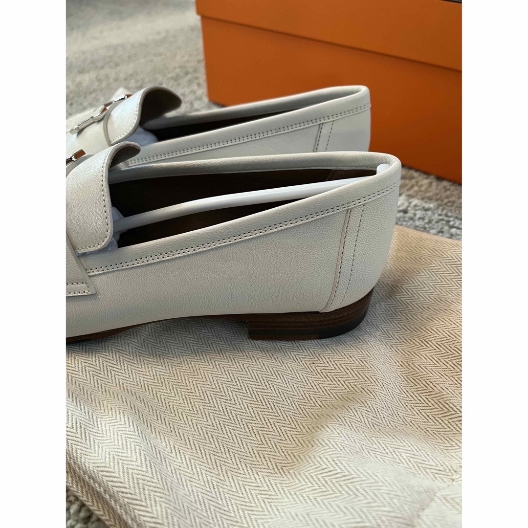Hermes - 新品 箱リボン付き エルメス モカシン パリ ローファー