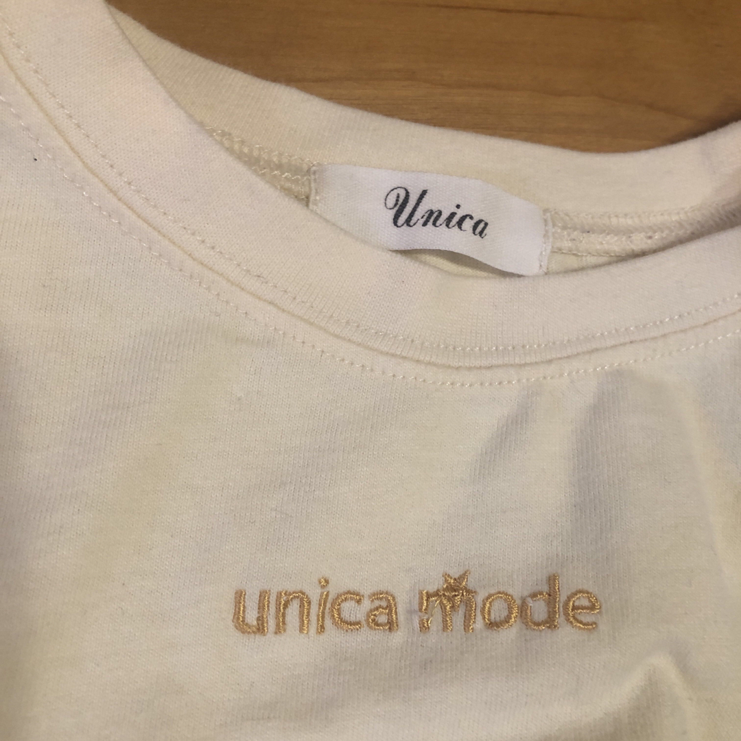 UNICA(ユニカ)のunica ブロックチェックプルオーバー　140 キッズ/ベビー/マタニティのキッズ服女の子用(90cm~)(Tシャツ/カットソー)の商品写真