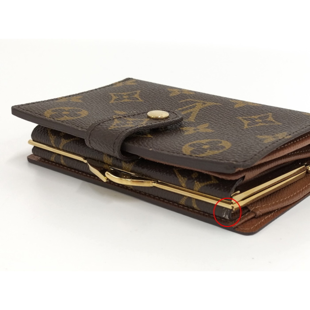 LOUIS VUITTON(ルイヴィトン)のLOUIS VUITTON ポルト モネ ビエ ヴィエノワ 二つ折り財布 がま口 レディースのファッション小物(財布)の商品写真