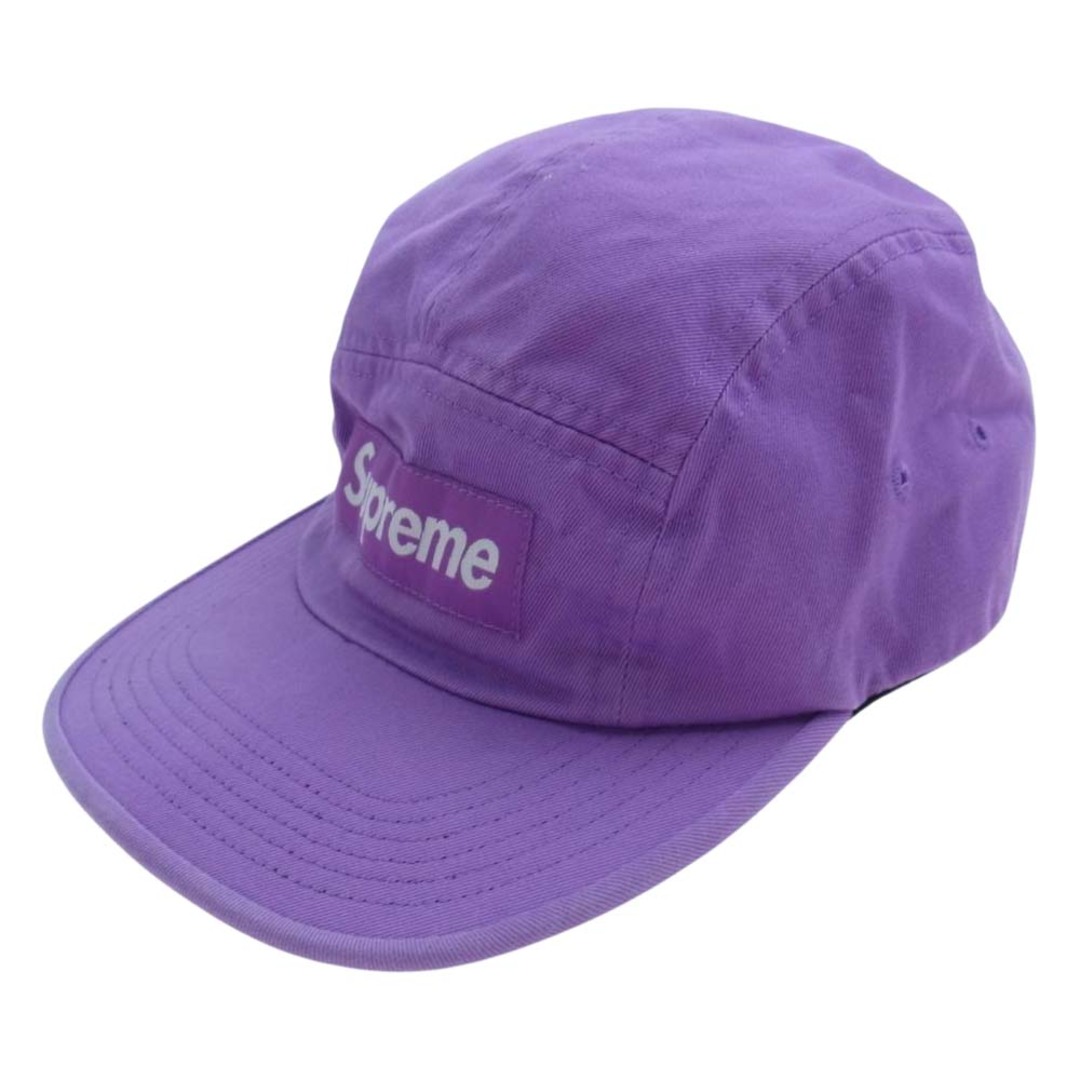 Supreme 18aw Washed Chino Twill Camp Cap