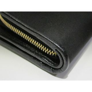 PRADA L字ファスナー 二つ折り コンパクト財布 ナイロン レザー
