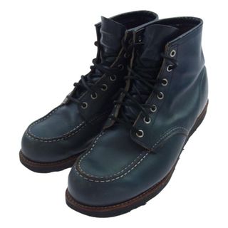 レッドウィング(REDWING)のRED WING レッドウィング ブーツ 8853 CLASSIC WORK BOOTS INDIGO PORTAGE モックトゥ インディゴ ブーツ チャコール系 US11E【中古】(ブーツ)