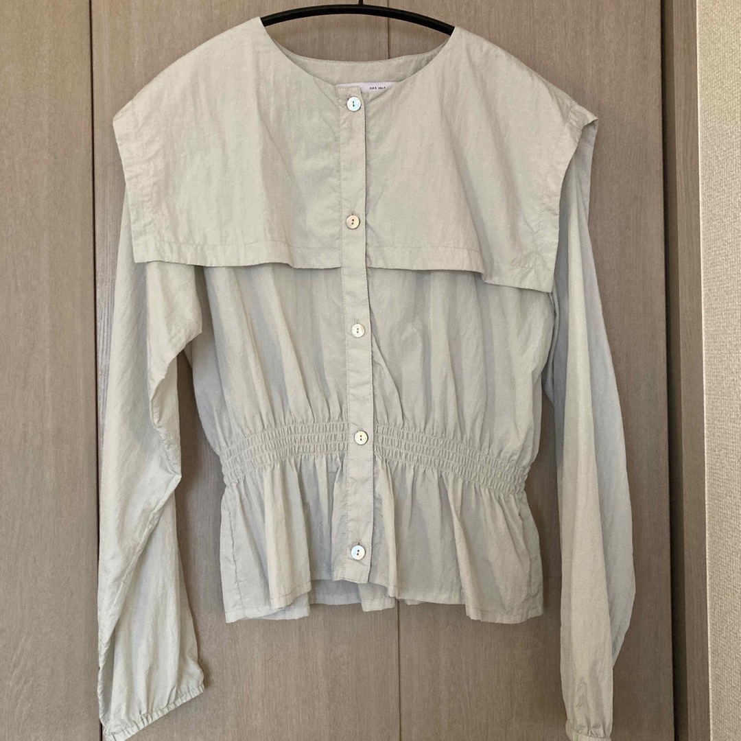 ZARA(ザラ)のZARA ナイロンブラウス レディースのトップス(シャツ/ブラウス(長袖/七分))の商品写真