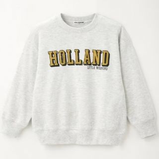 【新品、タグ付】リトルウィークエンド　トレーナー　グレー　110cm しまむら(Tシャツ/カットソー)