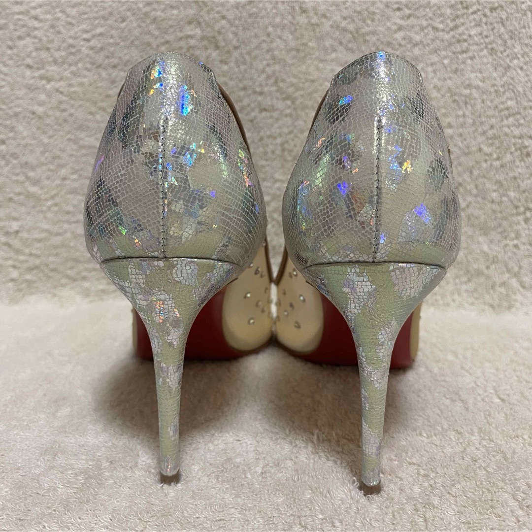 ChristianLouboutin クリスチャンルブタンスワロフスキーパンプス-