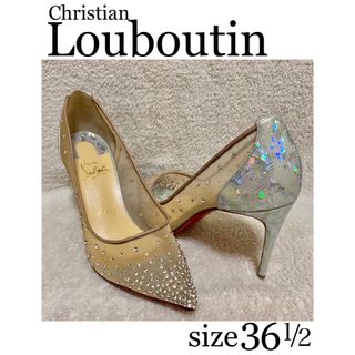 ChristianLouboutin クリスチャンルブタンスワロフスキーパンプス-