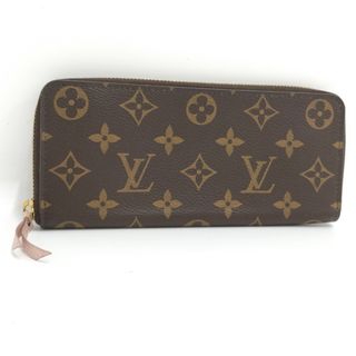 ルイヴィトン(LOUIS VUITTON)のLOUIS VUITTON ポルトフォイユ クレマンス ラウンドファスナー長財布(財布)