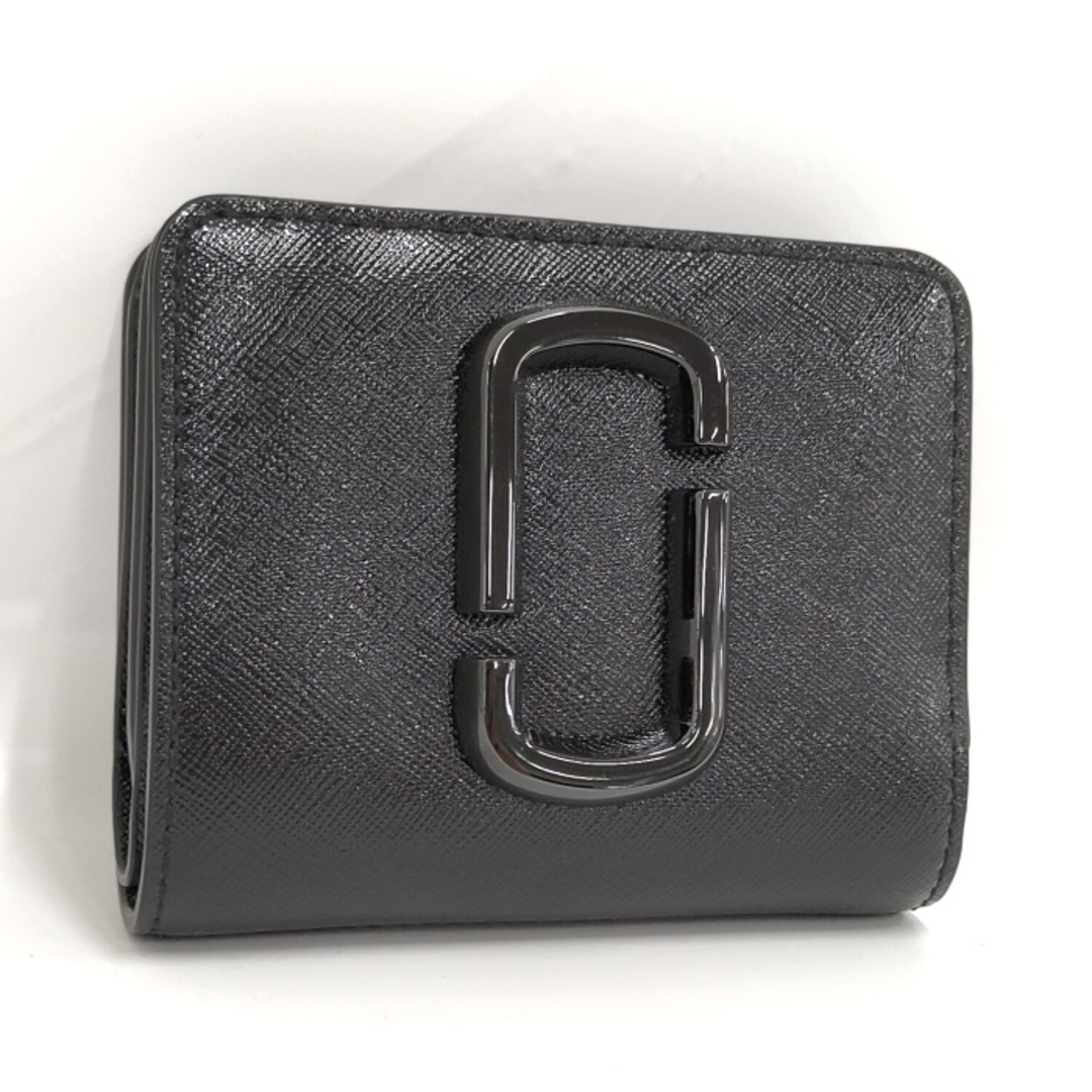 MARC JACOBS(マークジェイコブス)のMARC JACOBS 二つ折り財布 スナップショット レザー ブラック レディースのファッション小物(財布)の商品写真