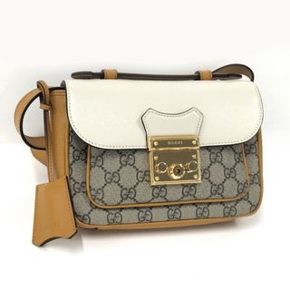 グッチ(Gucci)のGUCCI パドロック 2WAYショルダーバッグ GGスプリーム レザー(その他)