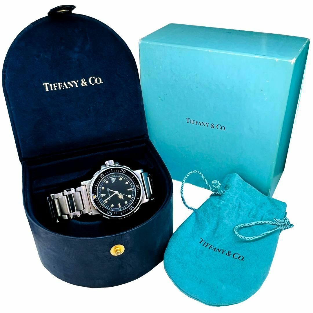 TIFFANY WATCH BOX ティファニー 時計ケース 劣化有り