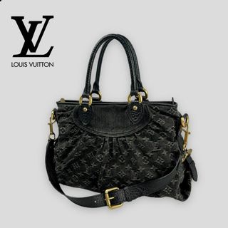 ルイヴィトン(LOUIS VUITTON)の■ルイ・ヴィトン■ モノグラムデニム ネオカビィMM 2WAYバッグ ノワール(ショルダーバッグ)