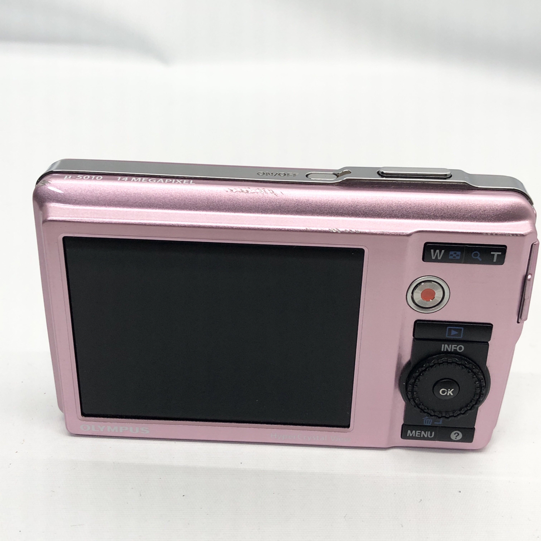 OLYMPUS オリンパス デジタルカメラ μ-5010 ピンク