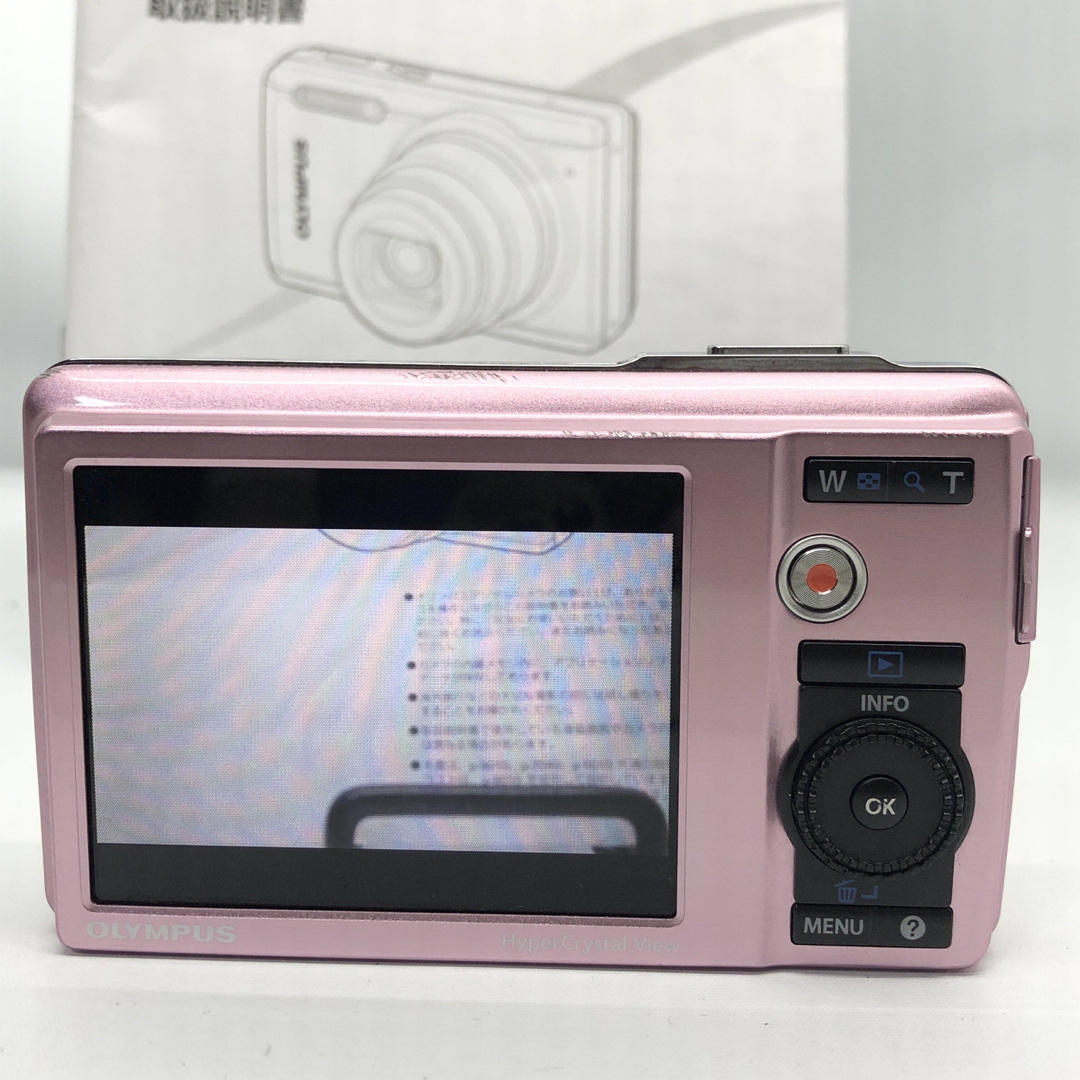 OLYMPUS オリンパス デジタルカメラ μ-5010 ピンク