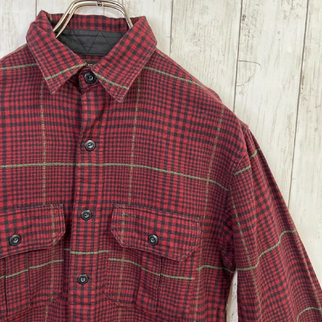 RRL ラルフローレン ネルシャツ チェックシャツ XSサイズ 長袖シャツ