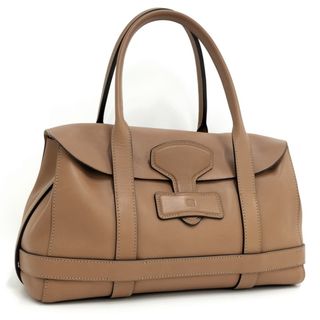 ロエベ(LOEWE)のLOEWE バルセロナ ハンドバッグ レザー ブラウン 061008(ハンドバッグ)